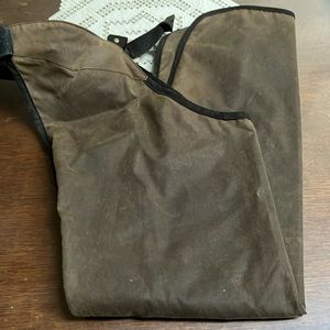 Western Cotton Oilskin Lined Chaps